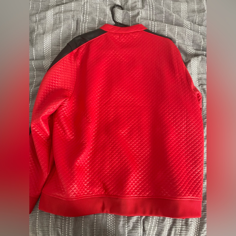 Red jacket